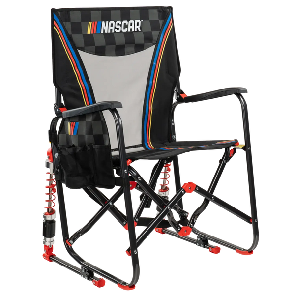 Premium All-Weather Adjustable Rocker - NASCAR - Choice 899 - RoadTrip Rocker Smooth Motion Camp Chair - Default Title