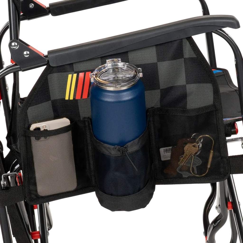 Premium All-Weather Adjustable Rocker - NASCAR - Choice 899 - RoadTrip Rocker Smooth Motion Camp Chair Detail