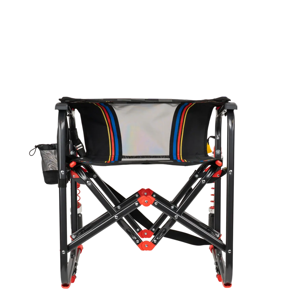 Premium All-Weather Adjustable Rocker - NASCAR - Choice 899 - RoadTrip Rocker Smooth Motion Camp Chair Detail