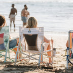 Patented Spring-Action Beach Rocker - Choice 712 - Heavy-Duty Kickback Rocker with Beverage Holder Detail