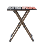 Multi-Functional Cook Compact Camp Table 20 - USA Anniversary Deluxe - Choice 757 - Portable Camping Table with Heat-Resistant Countertop Detail
