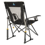 Heavy-Duty Freestyle Comfort Pro Rocker - Choice 375 - Heavy-Duty Kickback Rocker with Beverage Holder Detail