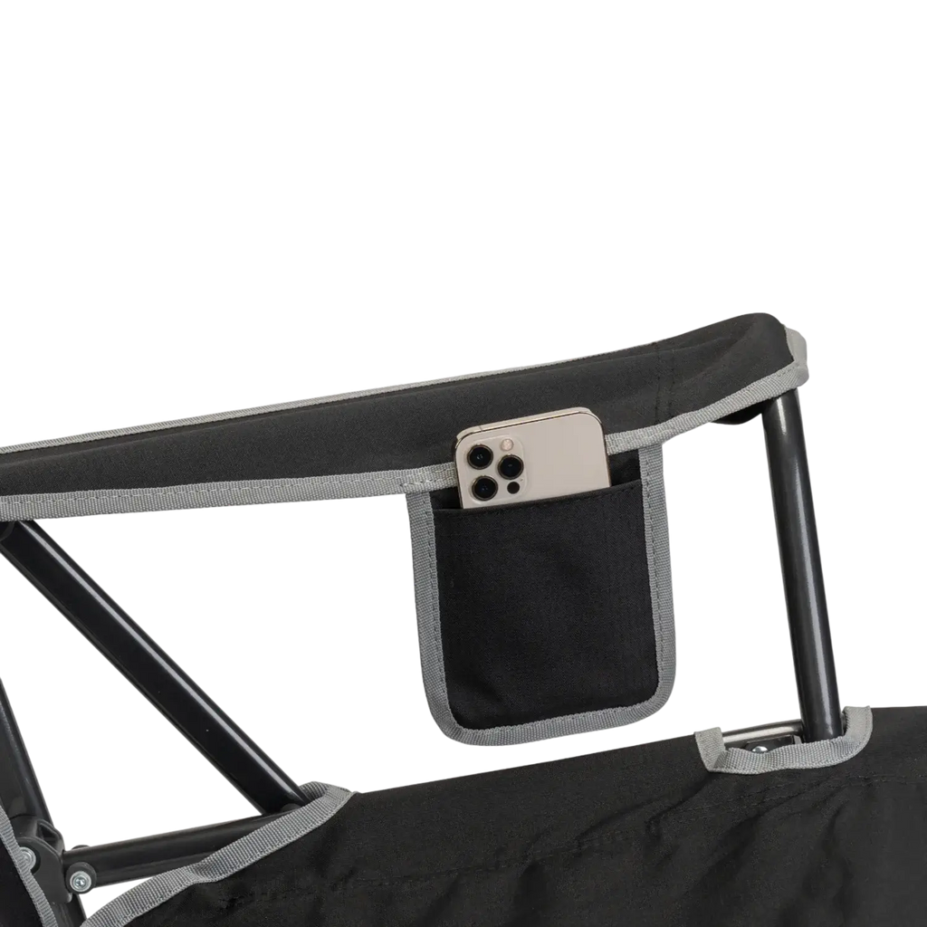 Heavy-Duty Freestyle Comfort Pro Rocker - Choice 375 - Heavy-Duty Kickback Rocker with Beverage Holder Detail