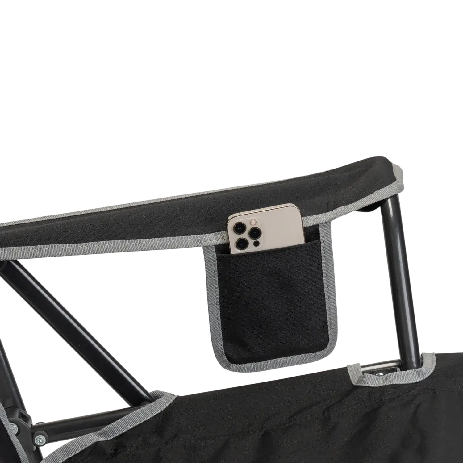 Heavy-Duty Freestyle Comfort Pro Rocker - Choice 375 - Heavy-Duty Kickback Rocker with Beverage Holder Detail