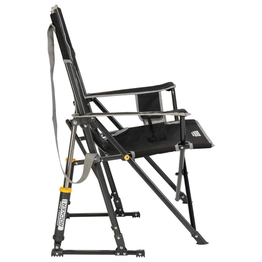 Heavy-Duty Freestyle Comfort Pro Rocker - Choice 375 - Heavy-Duty Kickback Rocker with Beverage Holder Detail