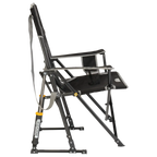 Heavy-Duty Freestyle Comfort Pro Rocker - Choice 375 - Heavy-Duty Kickback Rocker with Beverage Holder Detail