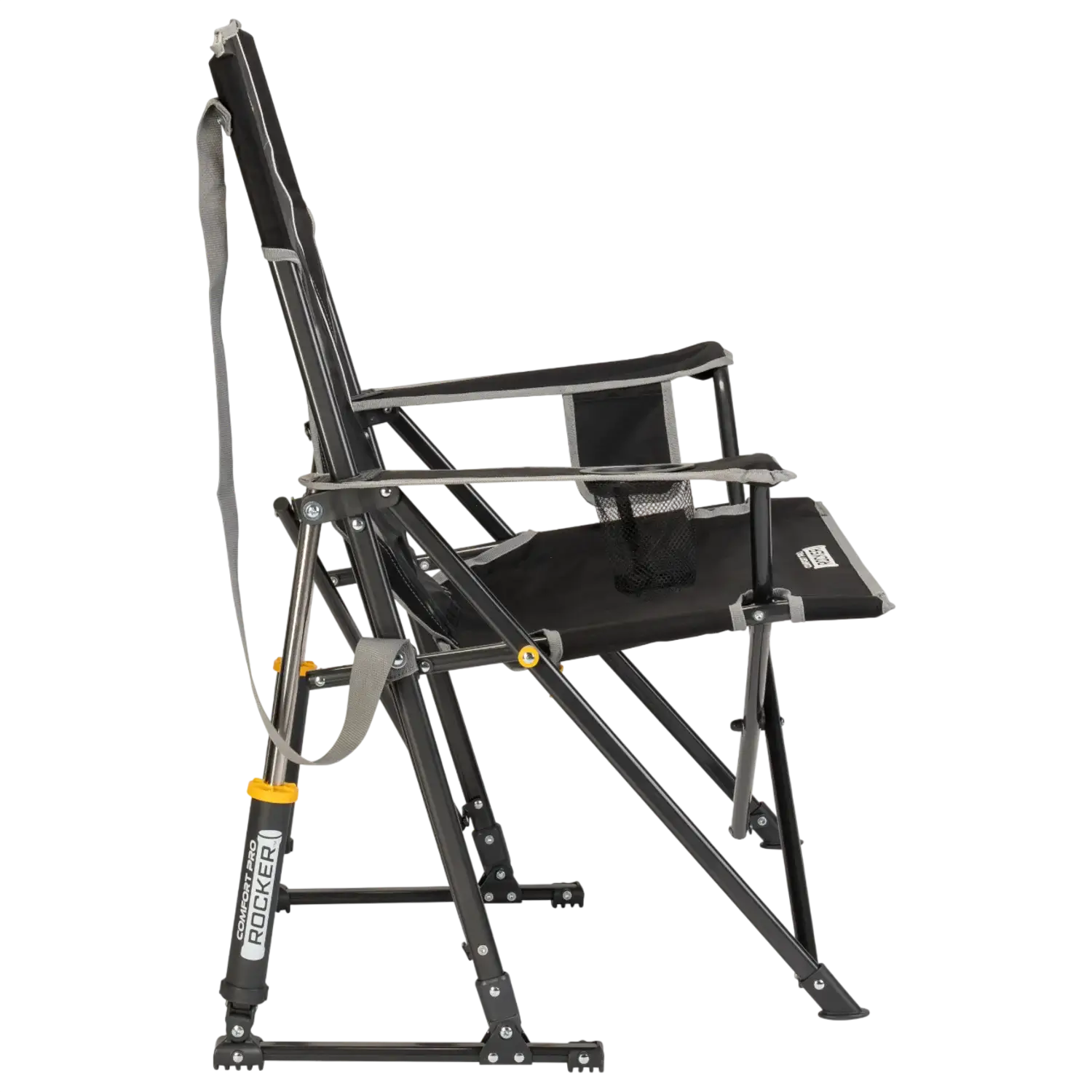 Heavy-Duty Freestyle Comfort Pro Rocker - Choice 375 - Heavy-Duty Kickback Rocker with Beverage Holder Detail