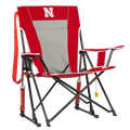 Premium All-Weather College Comfort Pro Rocker - Nebraska Cornhuskers - Choice 161 - Patented Spring-Action Rocking Chair for Camping - Default Title