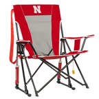 Premium All-Weather College Comfort Pro Rocker - Nebraska Cornhuskers - Choice 161 - Patented Spring-Action Rocking Chair for Camping - Default Title