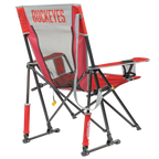 Patented Spring-Action College Comfort Pro Rocker - Ohio State Buckeyes - Choice 676 - Patented Spring-Action Rocking Chair for Camping Detail