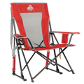 Patented Spring-Action College Comfort Pro Rocker - Ohio State Buckeyes - Choice 676 - Patented Spring-Action Rocking Chair for Camping - Default Title