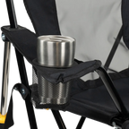 Premium All-Weather College Comfort Pro Rocker - USC Trojans - Choice 856 - RoadTrip Rocker Smooth Motion Camp Chair Detail
