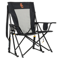 Premium All-Weather College Comfort Pro Rocker - USC Trojans - Choice 856 - RoadTrip Rocker Smooth Motion Camp Chair - Default Title