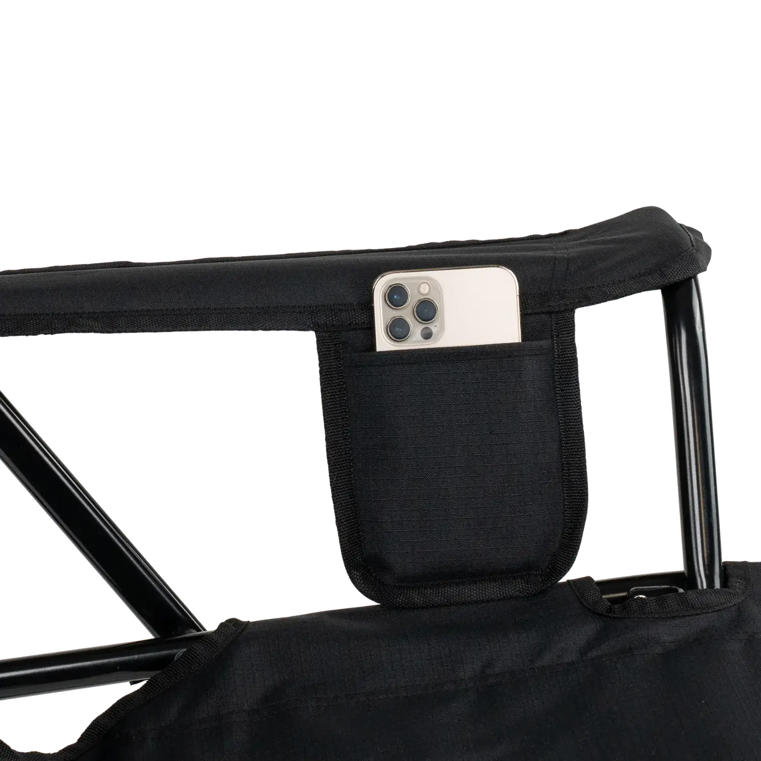 Premium All-Weather College Comfort Pro Rocker - USC Trojans - Choice 856 - RoadTrip Rocker Smooth Motion Camp Chair Detail