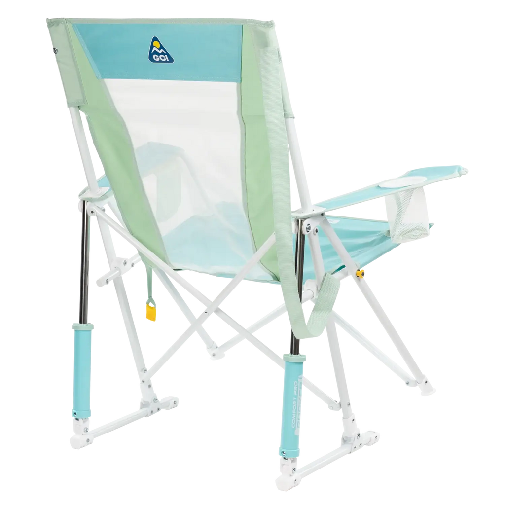 Heavy-Duty Freestyle Comfort Pro Rocker - Choice 375 - Heavy-Duty Kickback Rocker with Beverage Holder Detail