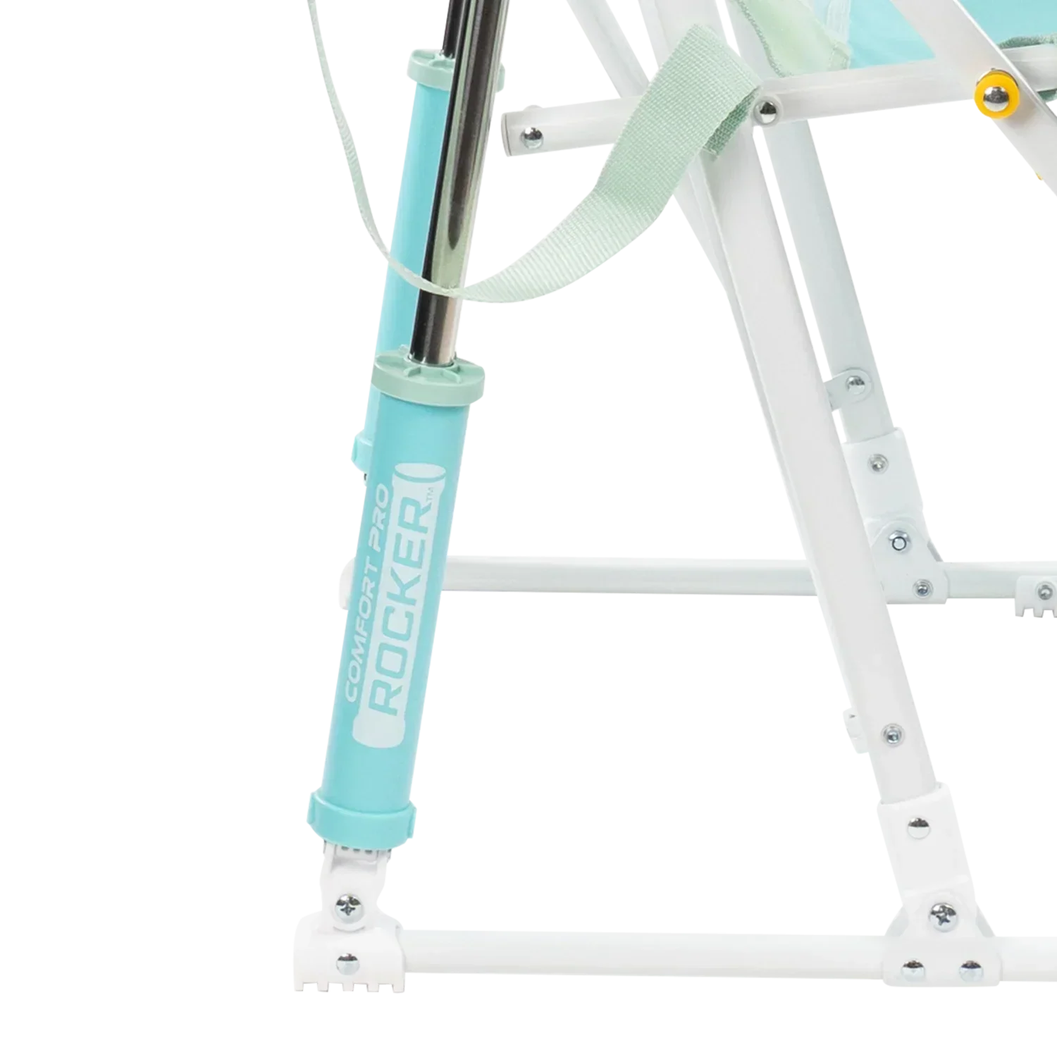 Heavy-Duty Freestyle Comfort Pro Rocker - Choice 375 - Heavy-Duty Kickback Rocker with Beverage Holder Detail