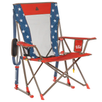 Heavy-Duty Freestyle Comfort Pro Rocker - USA Anniversary Deluxe - Choice 424 - Freestyle Rocker Portable Outdoor Folding Chair - Default Title