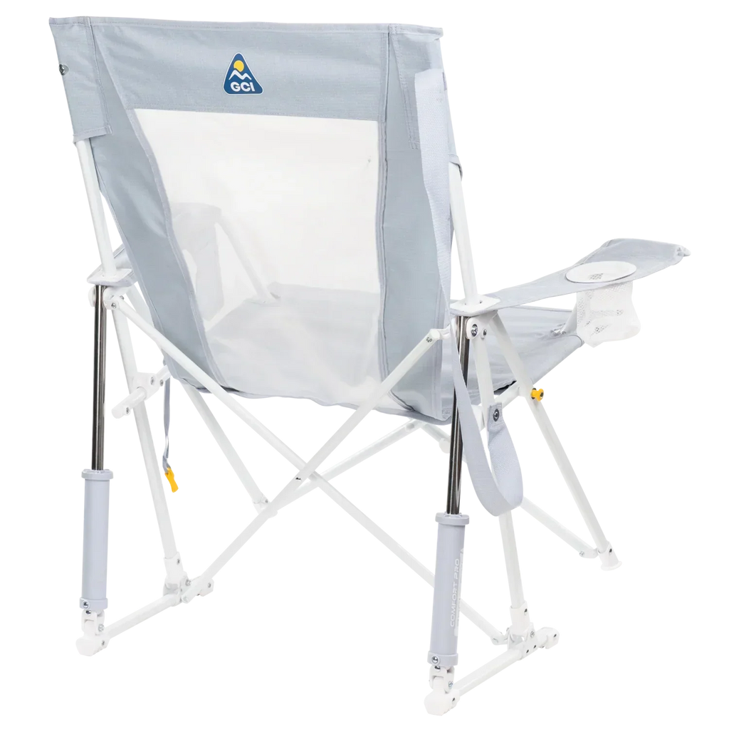 Smooth Motion Comfort Pro Rocker XL - Choice 107 - Patented Spring-Action Rocking Chair for Camping Detail