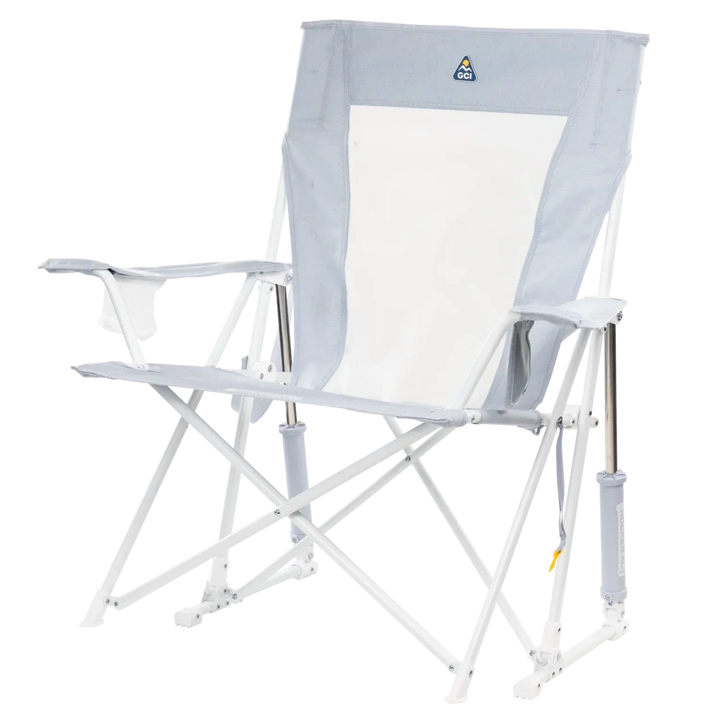 Smooth Motion Comfort Pro Rocker XL - Choice 107 - Patented Spring-Action Rocking Chair for Camping Detail