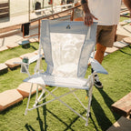 Smooth Motion Comfort Pro Rocker XL - Choice 107 - Patented Spring-Action Rocking Chair for Camping Detail