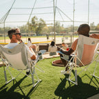Smooth Motion Comfort Pro Rocker XL - Choice 107 - Patented Spring-Action Rocking Chair for Camping Detail