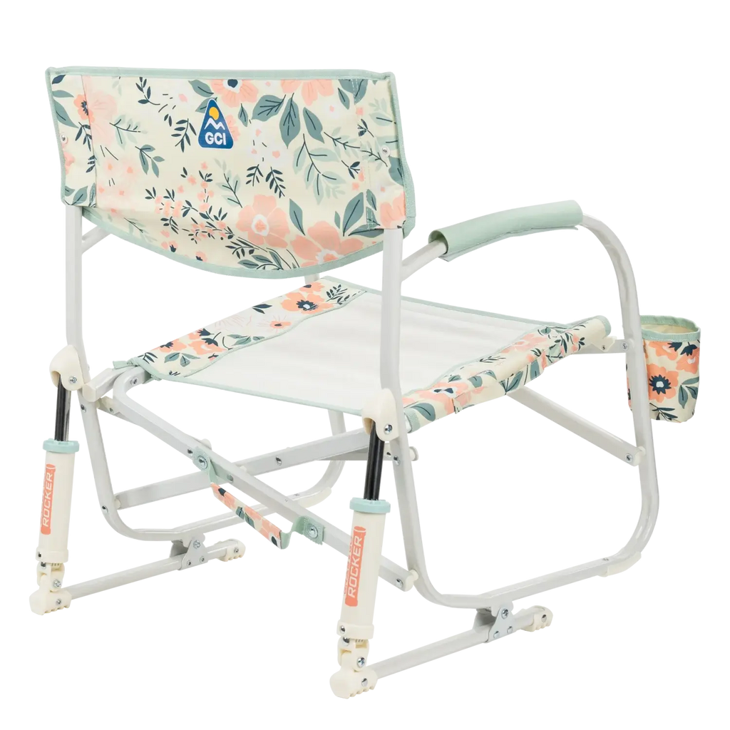 Luxury Camp Grab & Go Rocker - Choice 551 - Patented Spring-Action Rocking Chair for Camping Detail