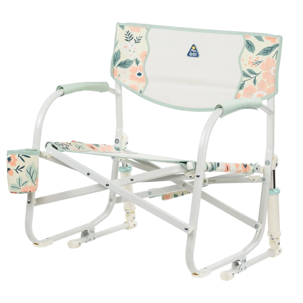 Luxury Camp Grab & Go Rocker - Choice 551 - Patented Spring-Action Rocking Chair for Camping Detail