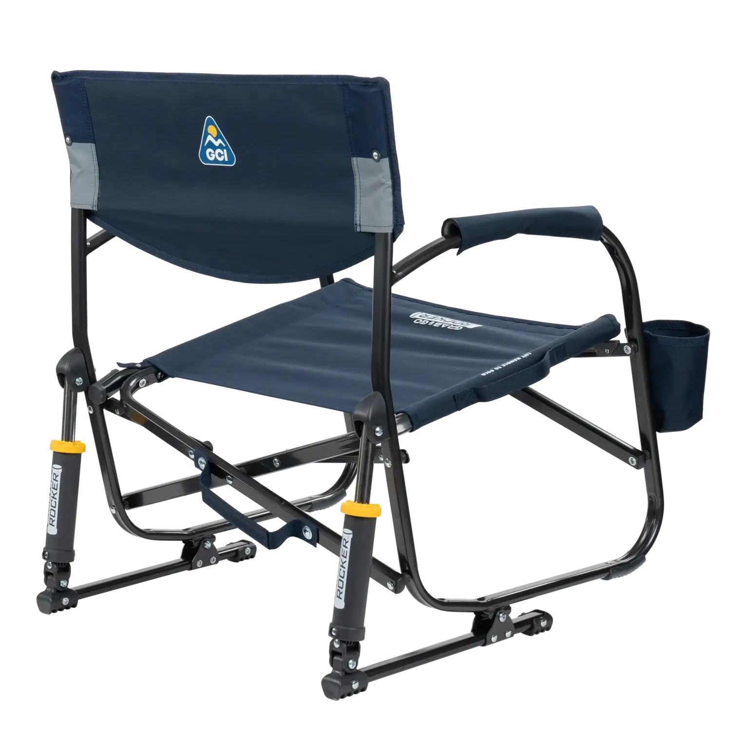 Luxury Camp Grab & Go Rocker - Choice 551 - Patented Spring-Action Rocking Chair for Camping Detail