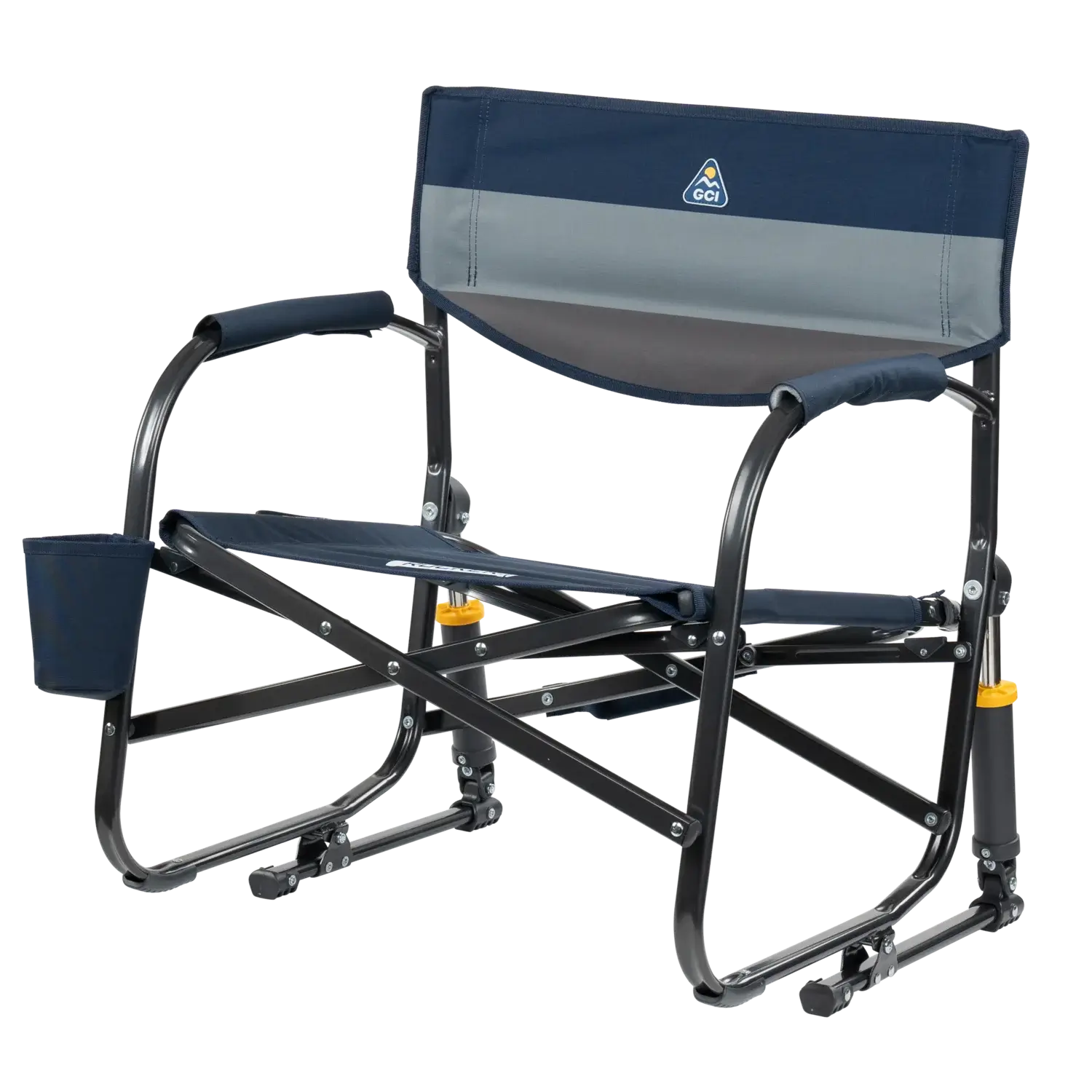 Luxury Camp Grab & Go Rocker - Choice 551 - Patented Spring-Action Rocking Chair for Camping Detail