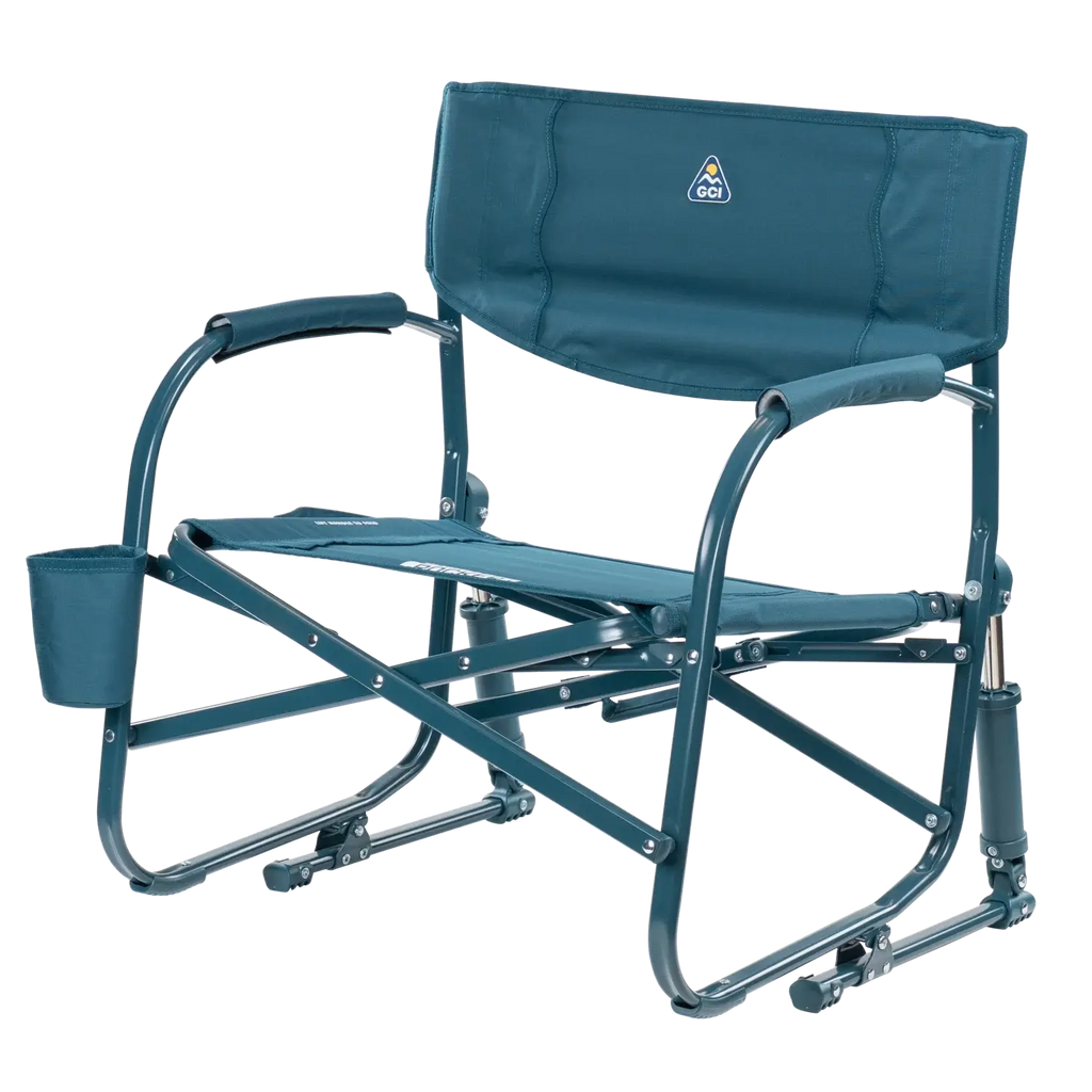 Luxury Camp Grab & Go Rocker - Choice 551 - Patented Spring-Action Rocking Chair for Camping Detail