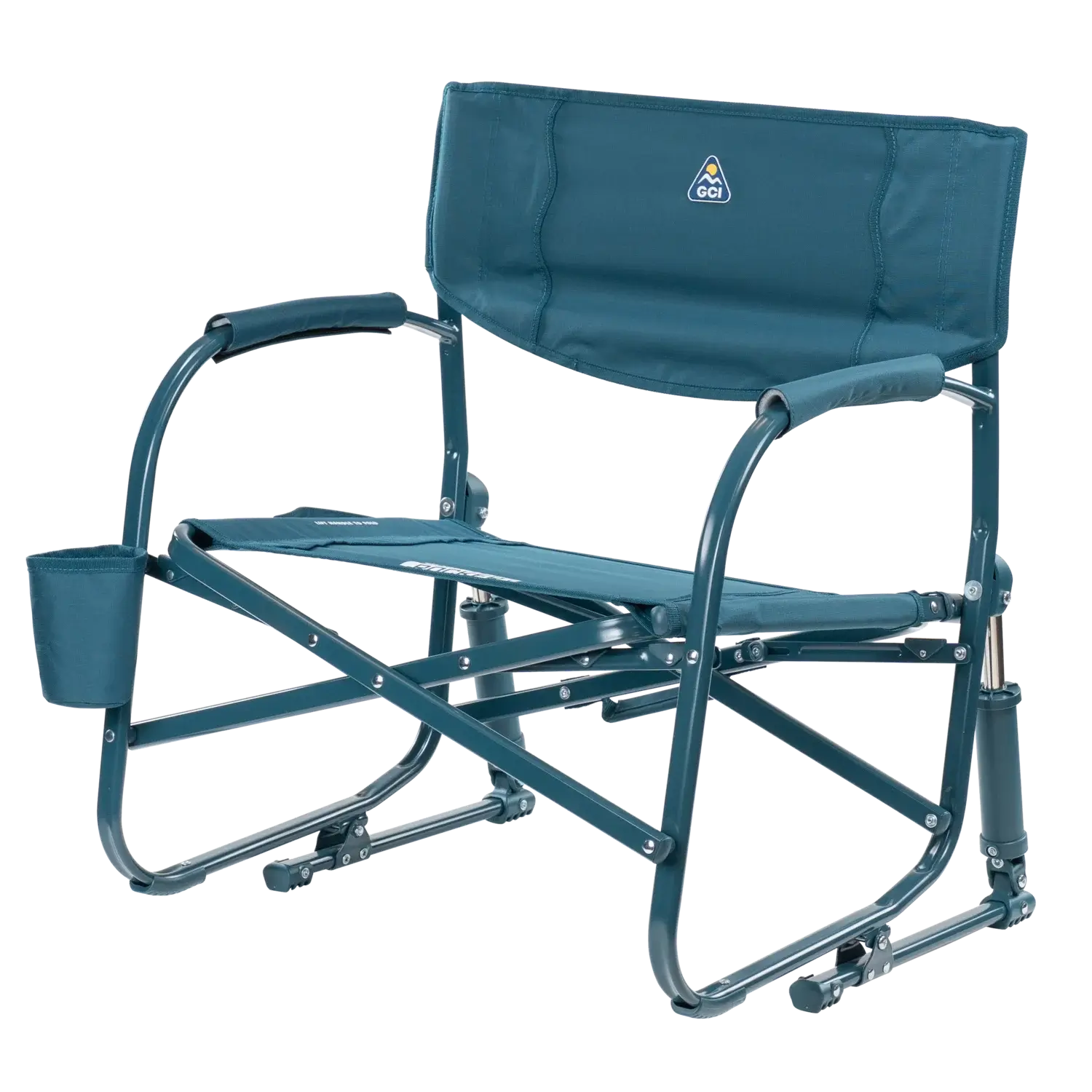 Luxury Camp Grab & Go Rocker - Choice 551 - Patented Spring-Action Rocking Chair for Camping Detail
