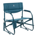 Luxury Camp Grab & Go Rocker - Choice 551 - Patented Spring-Action Rocking Chair for Camping - Teal