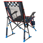 Patented Spring-Action RoadTrip Rocker - NASCAR For Him - Choice 453 - Freestyle Rocker Portable Outdoor Folding Chair Detail