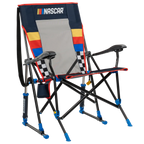 Patented Spring-Action RoadTrip Rocker - NASCAR For Him - Choice 453 - Freestyle Rocker Portable Outdoor Folding Chair - Default Title