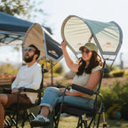 Patented Spring-Action Stowaway Rocker - Choice 794 - Patented Spring-Action Rocking Chair for Camping Detail
