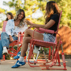 Patented Spring-Action Stowaway Rocker - Choice 794 - Patented Spring-Action Rocking Chair for Camping Detail