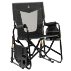 Luxury Camp Stowaway Rocker with Side Table - Choice 253 - Patented Spring-Action Rocking Chair for Camping Detail