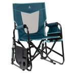 Luxury Camp Stowaway Rocker with Side Table - Choice 253 - Patented Spring-Action Rocking Chair for Camping Detail