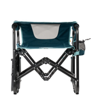 Luxury Camp Stowaway Rocker with Side Table - Choice 253 - Patented Spring-Action Rocking Chair for Camping Detail