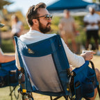 Patented Spring-Action Stowaway Rocker - Choice 794 - Patented Spring-Action Rocking Chair for Camping Detail