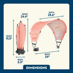 Premium All-Weather SunShade Accessory - Choice 361 - Instant Sunshade Umbrella for Tailgating Detail